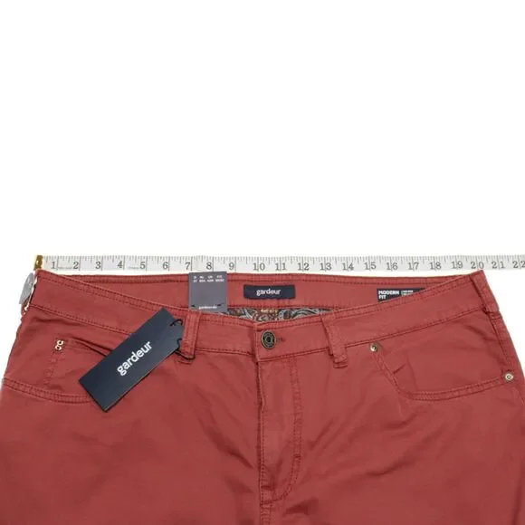Gardeur NWD Cotton Blend Bill-3 Pocket Jean Cut Pants Size 40 US